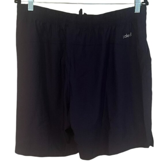 Men's NWT Baleaf Athletic Navy Drawstring Shorts Size Large - Picture 2 of 5
